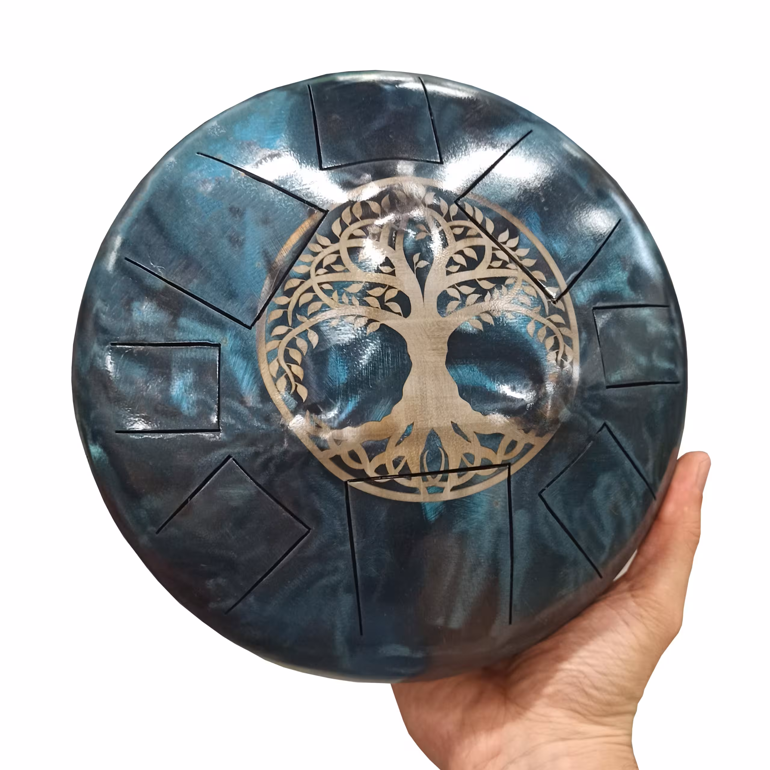 تانگ درام یا هپی درام 8 نت آنودایز طرح درخت زندگی کد 150016