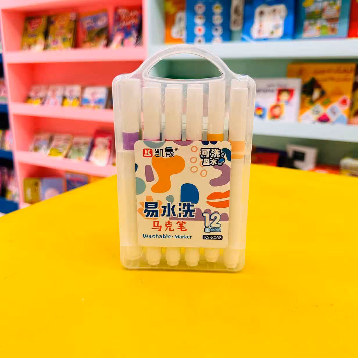 ماژیک قابل شستشو 12 رنگ