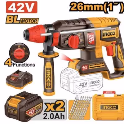 دریل بتن کن شارژی اینکو مدل CRHLI422682