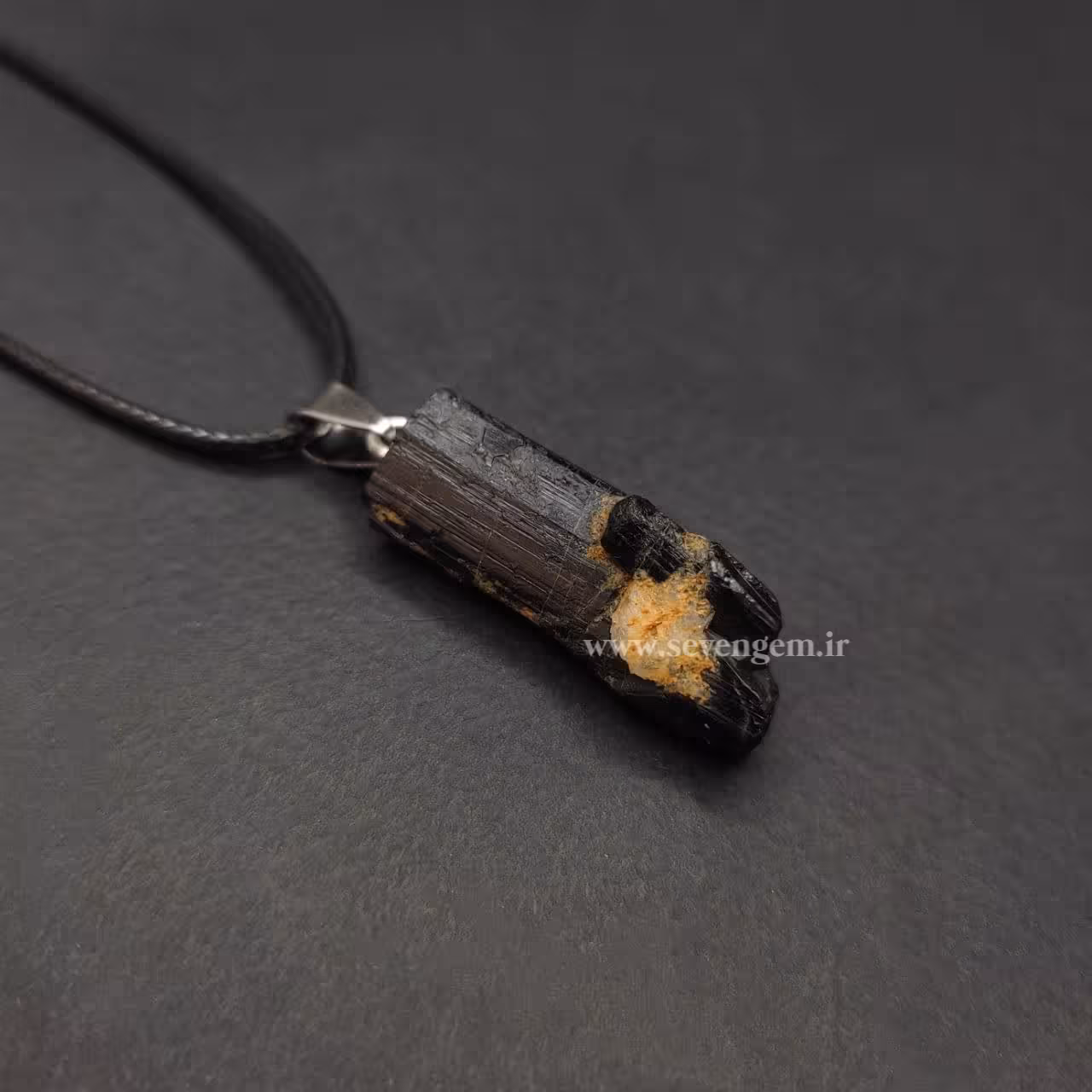 گردنبند تورمالین سیاه (کد118)