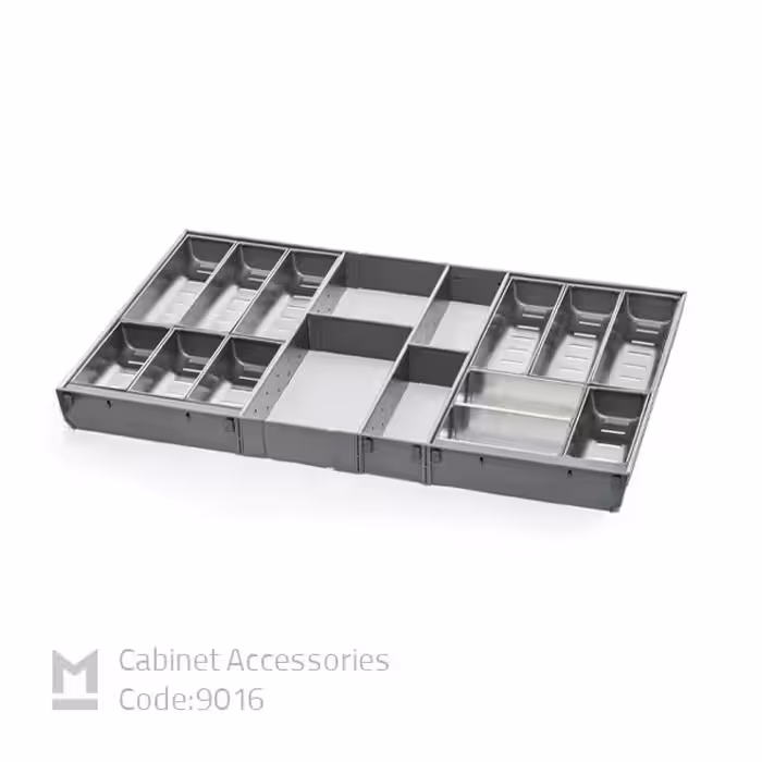 جای قاشق و چنگال ملونی 9016 - یراقینو فروش یراق آلات کابینت و درب