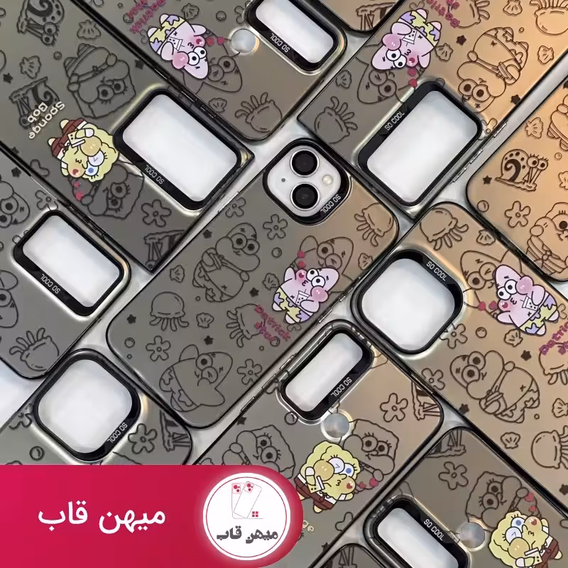قاب گوشی پاتریک و باب اسفنجی so cool - کد (115711)