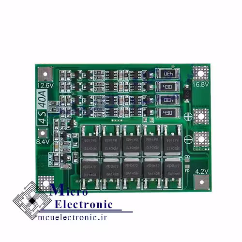 ماژول شارژر باتری 4 سل 40 آمپر