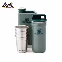 ست شات و قمقمه کتابی استنلی سری Adventure مدل shot glass   flask set