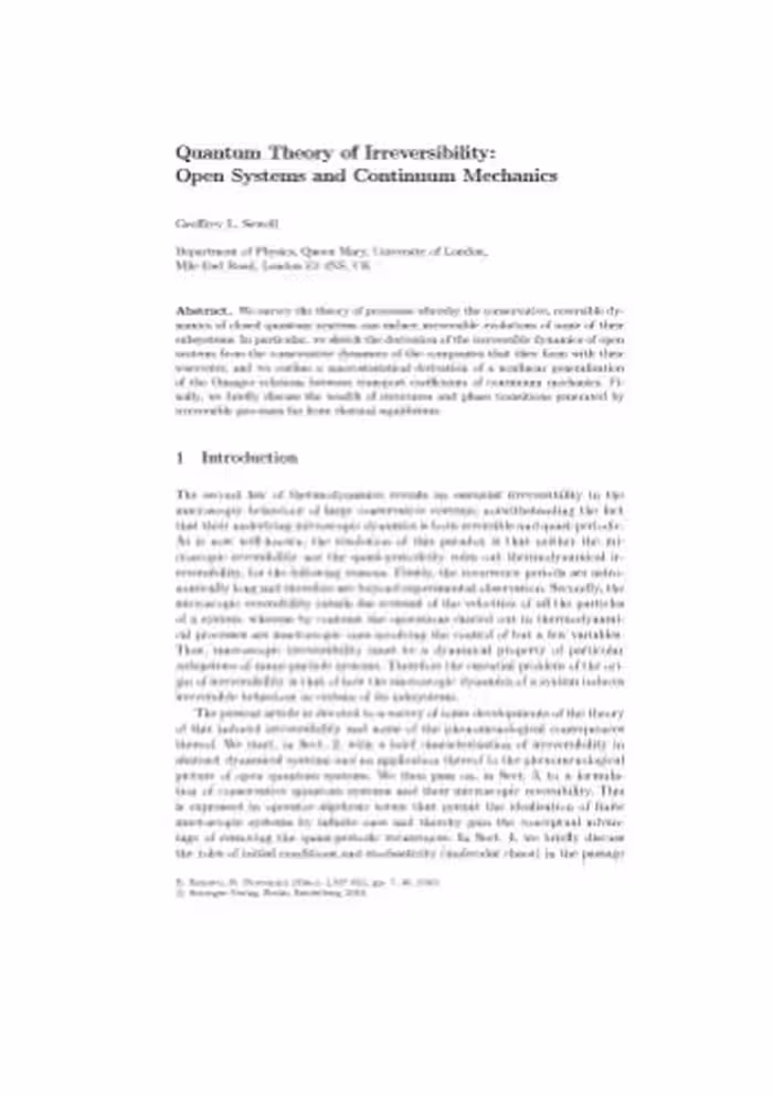 خرید و دانلود نسخه کامل کتاب Irreversible Quantum Dynamics