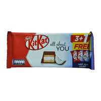شکلات کیت کت نارگیلی ورقه ای 4 عددی نستله - nestle