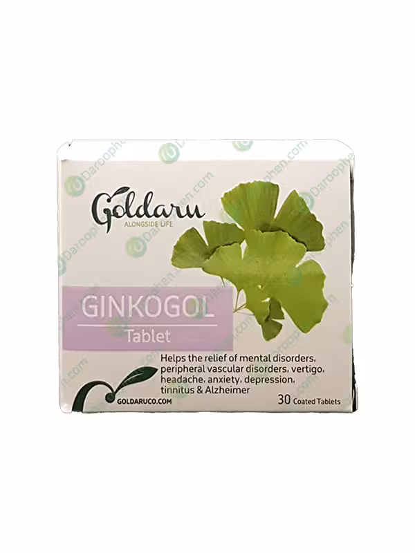 قرص جینکوگل گل دارو 30 عدد – Goldaru Ginkogol 30 Tabs
