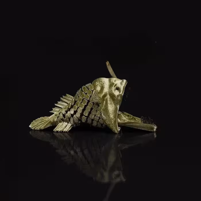 مدل سه بعدی stl) Anglerfish)