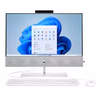 کامپیوتر همه کاره 24 اینچی اچ پی مدل Pavilion 24 K1315t - A11 پردازنده Core i7 11700T رم 8GB حافظه 512GB SSD گرافیک 4GB