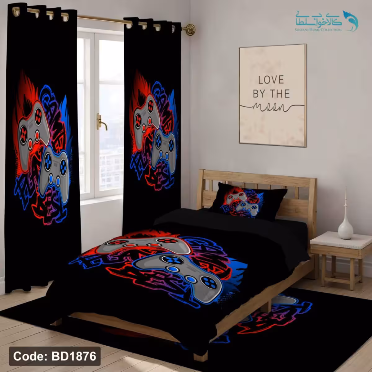 روتختی طرح گیمینگ یکنفره کد BD1876