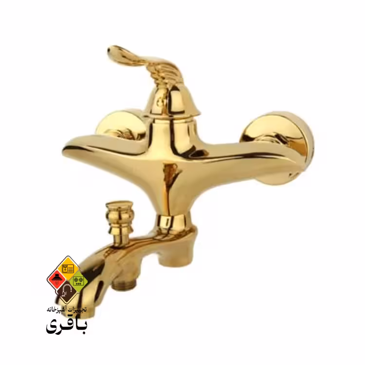شیر حمام راسان مدل پریمو طلایی