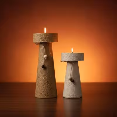 جاشمعی برج سنگی (ست دو عددی)