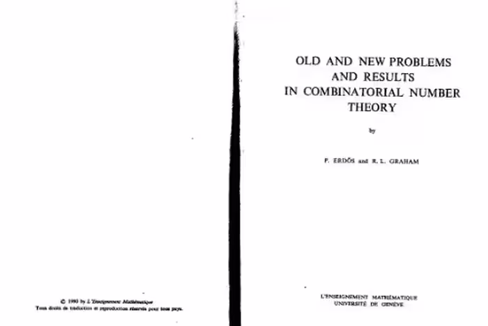 خرید و دانلود نسخه کامل کتاب Old And New Problems And Results In Combinatorial Number Theory