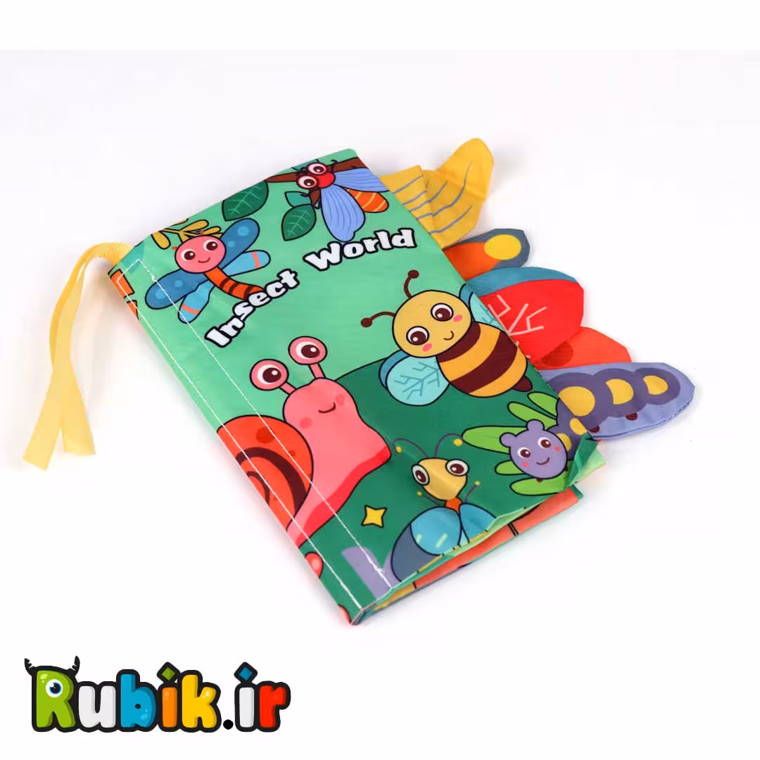 کتاب پارچه ای مستطیل Insect World