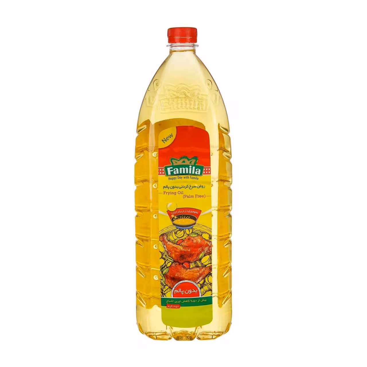 روغن سرخ کردنی شفاف فامیلا 1350 گرمی