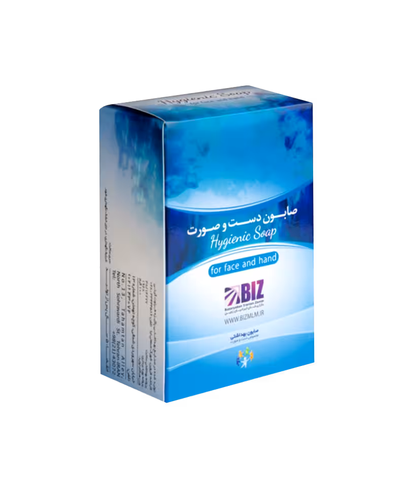 صابون زیبایی دست و صورت بیز 100 گرمی