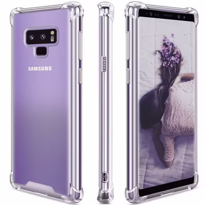 قاب ژله ای کپسول دار  samsung note 9