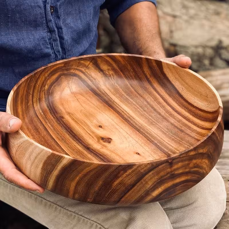 ظرف چوبی پذیرایی کد 0100107