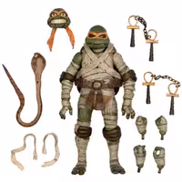 اکشن فیگور لاکپشت نینجا مایکل آنجلو مدل TMNT Michelangelo The Mummy برند نکا اورجینال