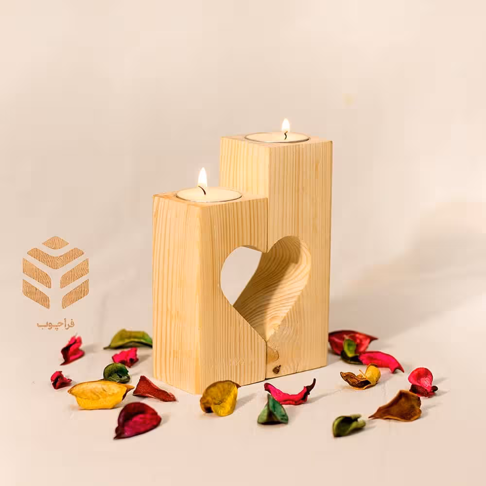 جاشمعی چوبی