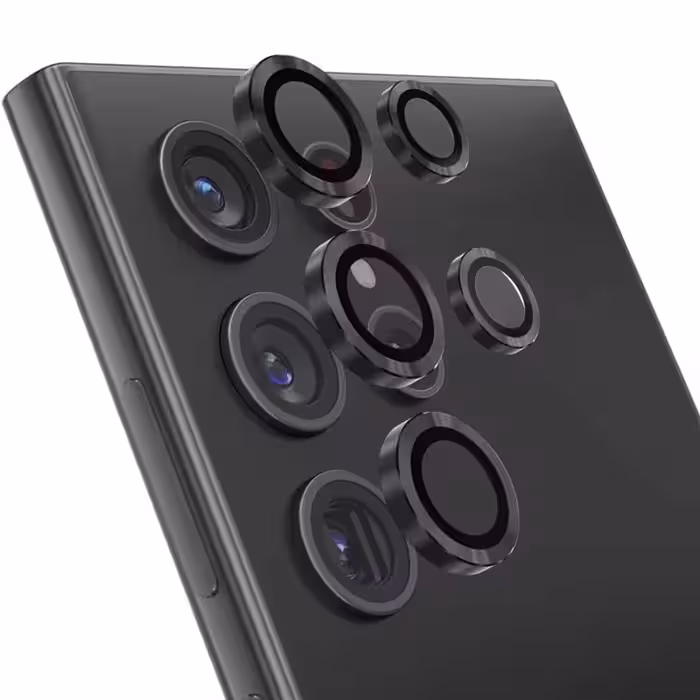 محافظ لنز دوربین گوشی سامسونگ Galaxy S24 Ultra گرین لاین GNCLNSARS24UBK