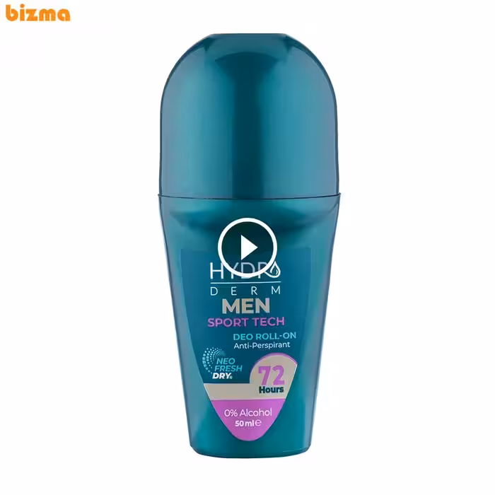 رول ضد تعریق مردانه هیدرودرم مدل Sport Tech حجم 50 میلی لیتر
