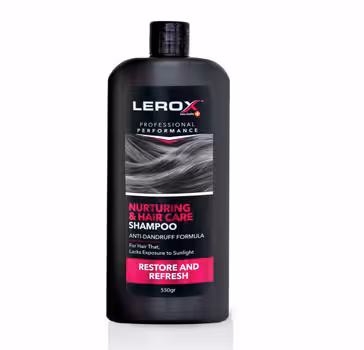 شامپو مو لروکس مدل Nurturing & Hair Care حجم 550 میلی لیتر