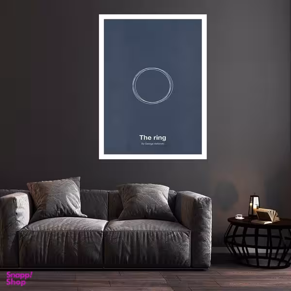 تابلو بکلیت طرح فیلم حلقه مدل قاب شاسی W-S9276