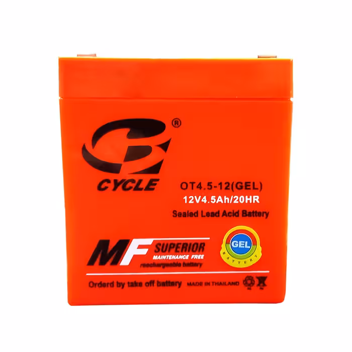 باتری دزدگیر اماکن 4.5 آمپر سایکل Cycle (گارانتی تعویض)
