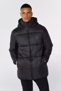 کاپشن مشکی مردانه کت مورتون اورجینال hummel