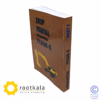 کتاب تعمیرات بیل مکانیکی کوماتسو PC800-8