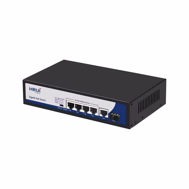 سوئیچ PoE اچ ار یو ای HRUI HR901-AXG-411NS-120 | فروشگاه کم نیو