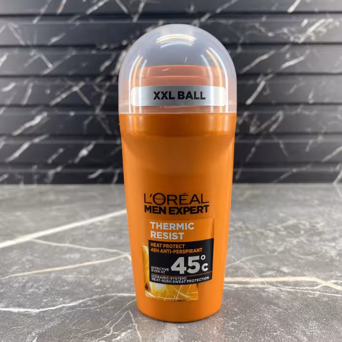 مام رول ضد تعریق مردانه لورآل 48 ساعته مدل THERMIC RESIST حجم 50 میل