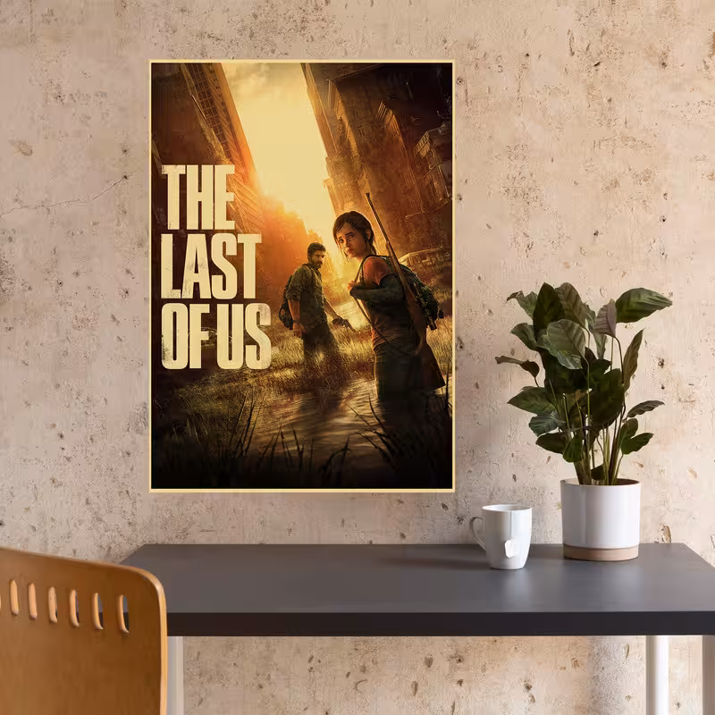 تابلو مدل  گیمینگ لست اف اس last of us کد 1261 | دنیای قاب
