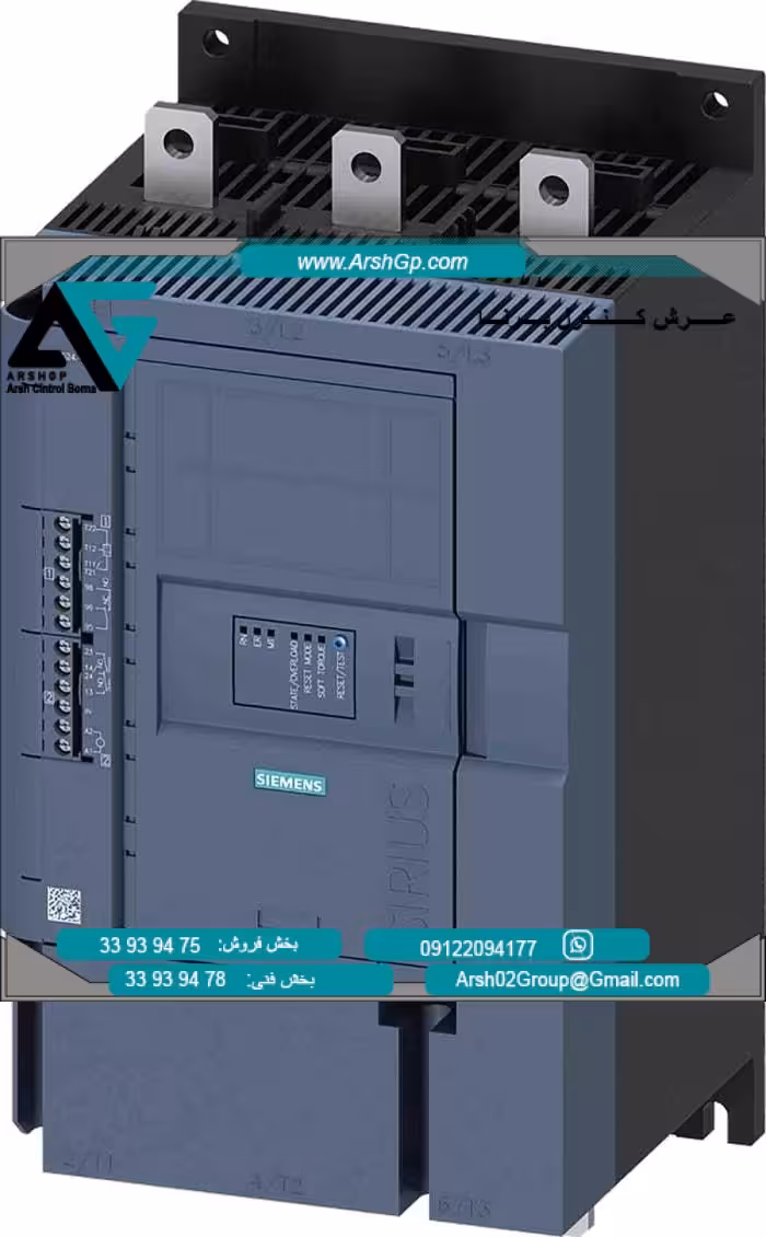 سافت استارتر210 آمپر مدل 3RW5243-6TC04 زیمنس