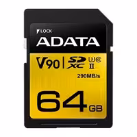 کارت حافظه‌ اي‌ ديتا مدل Premier ONE SDXC UHS-II U3 Class 10(V90) ظرفيت 64 گيگابايت