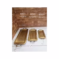 سینی پذیرایی برنجی 4891