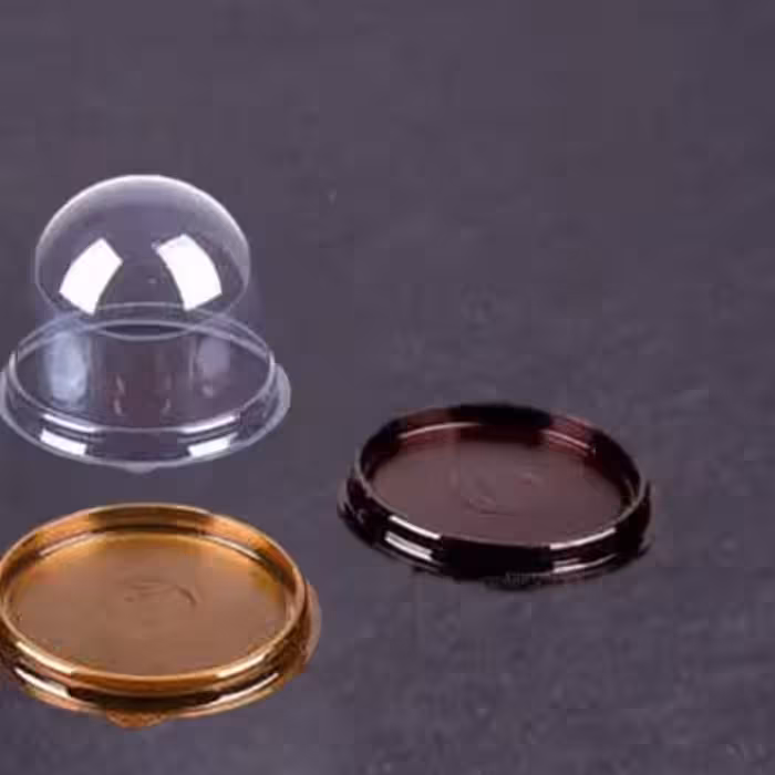 ظرف یکبار مصرف  کاپ کیک گرد تک نفره  (بسته 500 تایی)