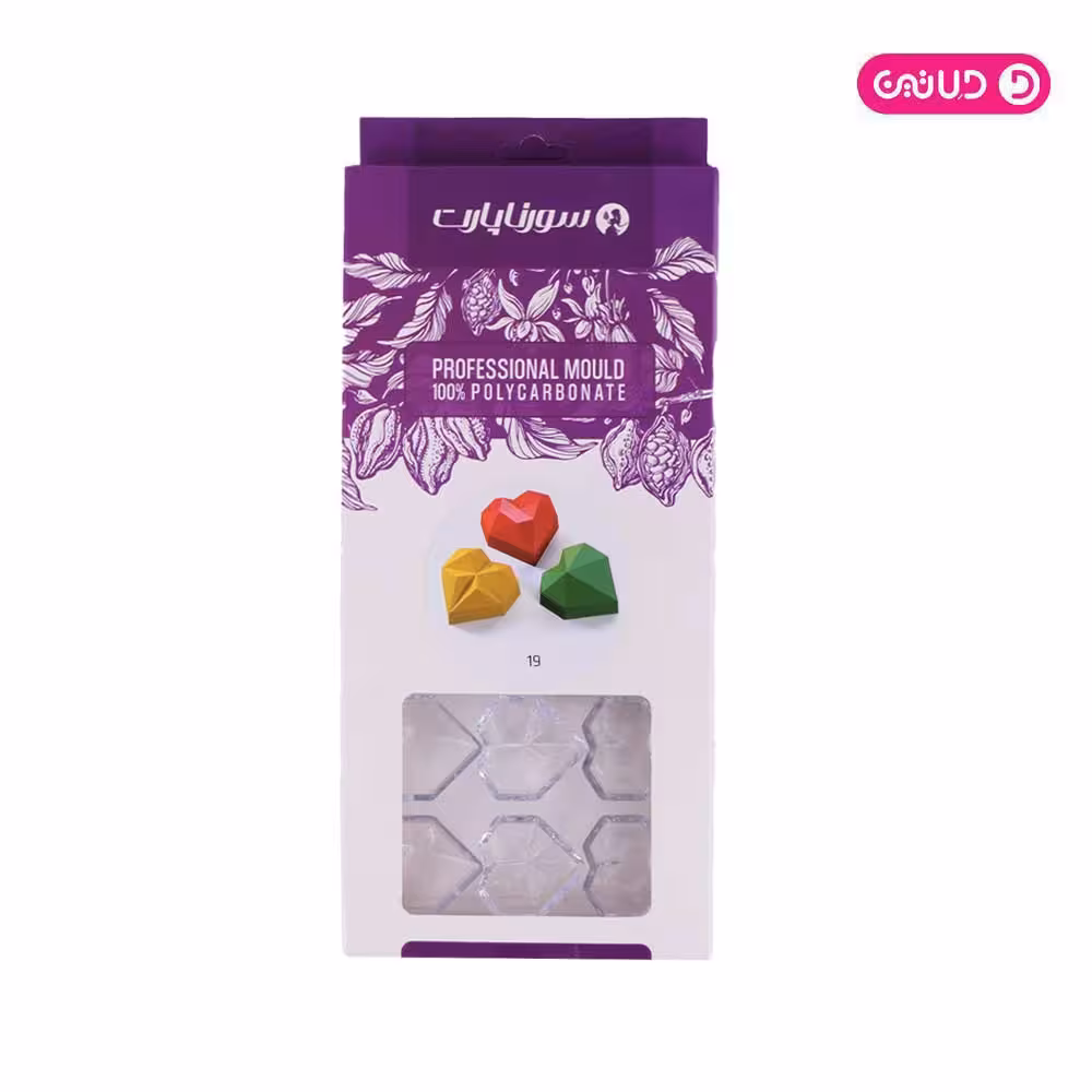 قالب پلی کربنات 19 قلب اوریگامی