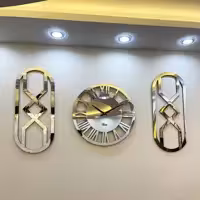 ساعت دیواری اِلِنسی مدل Helios به همراه آینه
