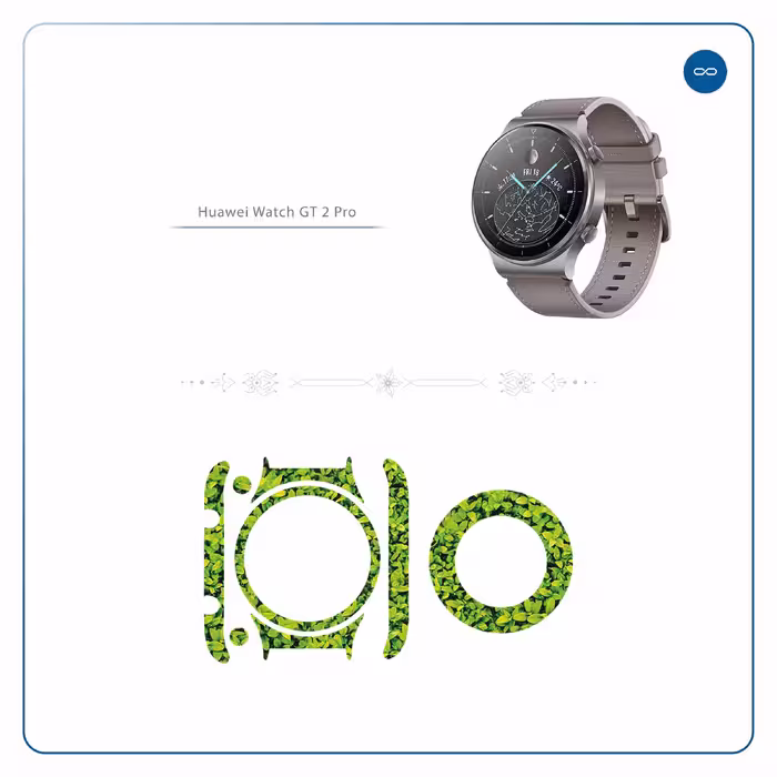 برچسب ماهوت طرح Leafs مناسب برای ساعت هوشمند هوآوی Watch GT 2 Pro