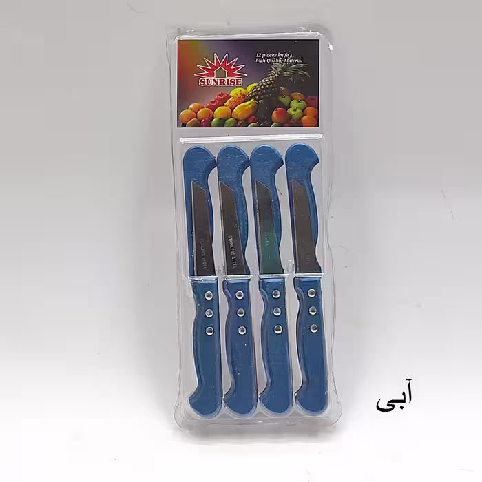 کارد میوه خوری سان رایز کد 152038 بسته 12 عددی