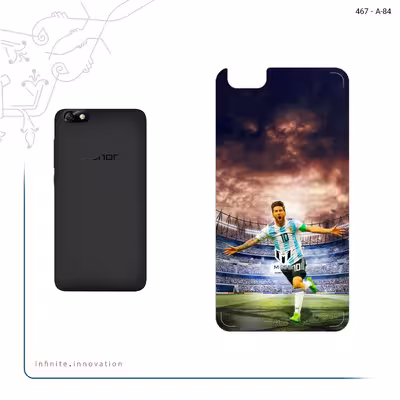 برچسب پوششی ماهوت مدل Lionel Messi 2 مناسب برای گوشی موبایل آنر 4X