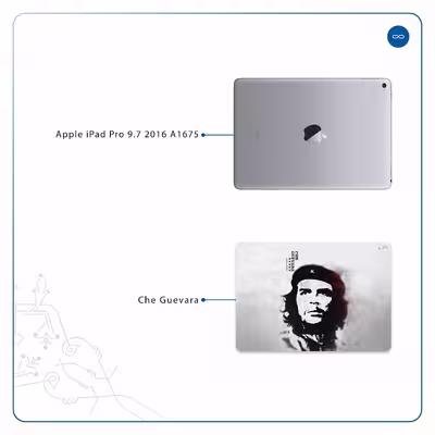 برچسب پوششی ماهوت مدل Che-Guevara مناسب برای تبلت اپل iPad Pro 9.7 2016 A1675