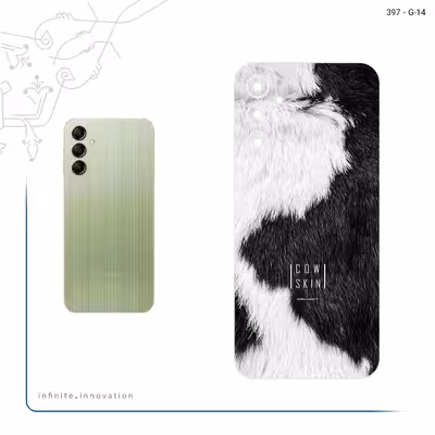 برچسب پوششی ماهوت مدل Cow Skin مناسب برای گوشی موبایل سامسونگ Galaxy A14