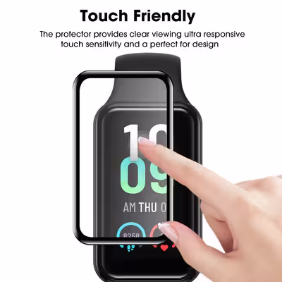 محافظ صفحه نمایش لاین مدل RT007 مناسب برای ساعت هوشمند شیایومی Amazfit Band 7