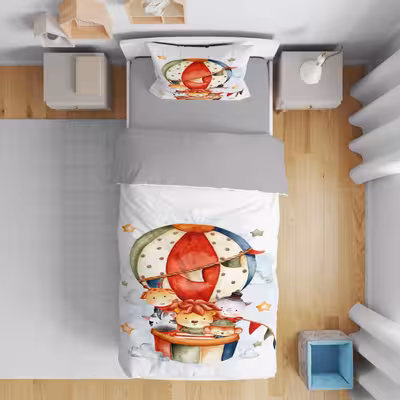 سرویس روتختی مدل 4429 یک نفره 5 تکه