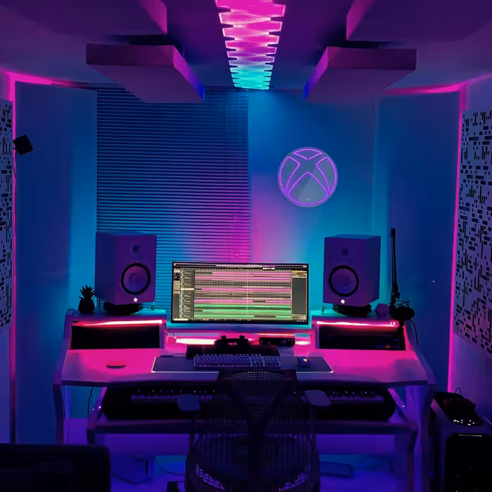 چراغ دیواری نئون دیزاین طرح Xbox-GL_PR