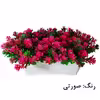 گلدان به همراه گل مصنوعی مدل shr