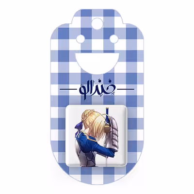 پیکسل خندالو مدل التر انیمه فیت استی نایت Fate Stay Night کد 22780